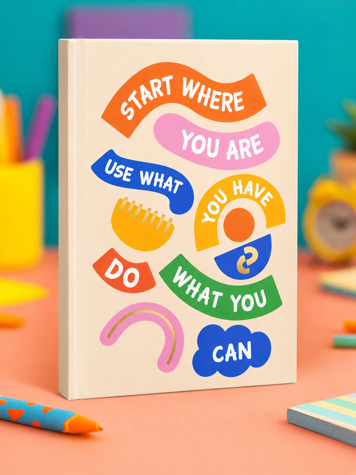 A5 Dream Life Undated Yearly Planner - Rise & Inspire