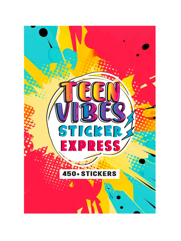 Teen Vibes Sticker Book