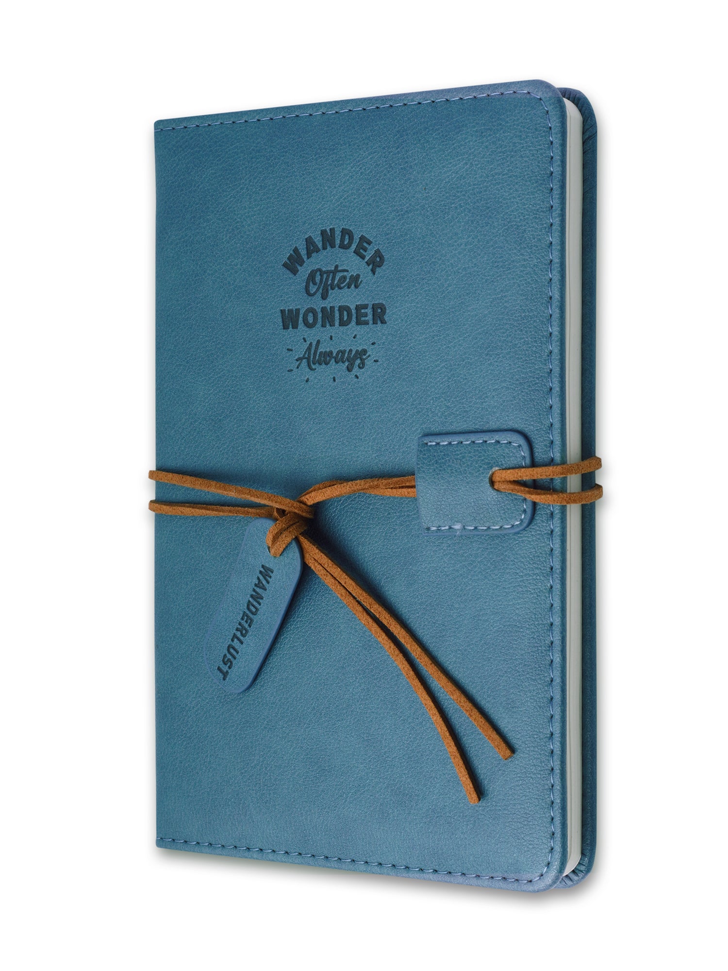 B6 Hardbound Travel Journal - Wanderlust Tales (Turquoise)