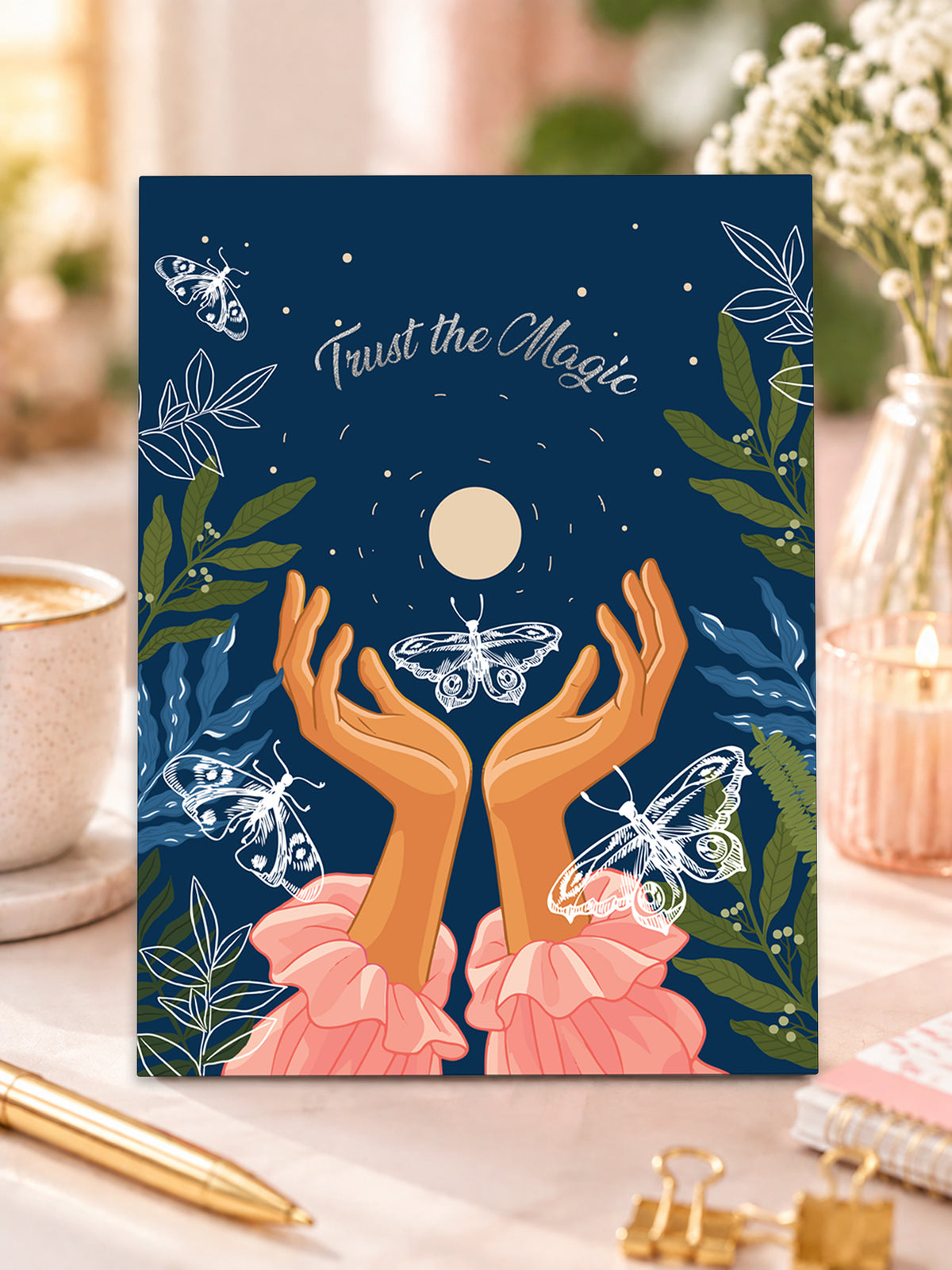 2027 Undated Yearly B5 Planner - Wings of Change