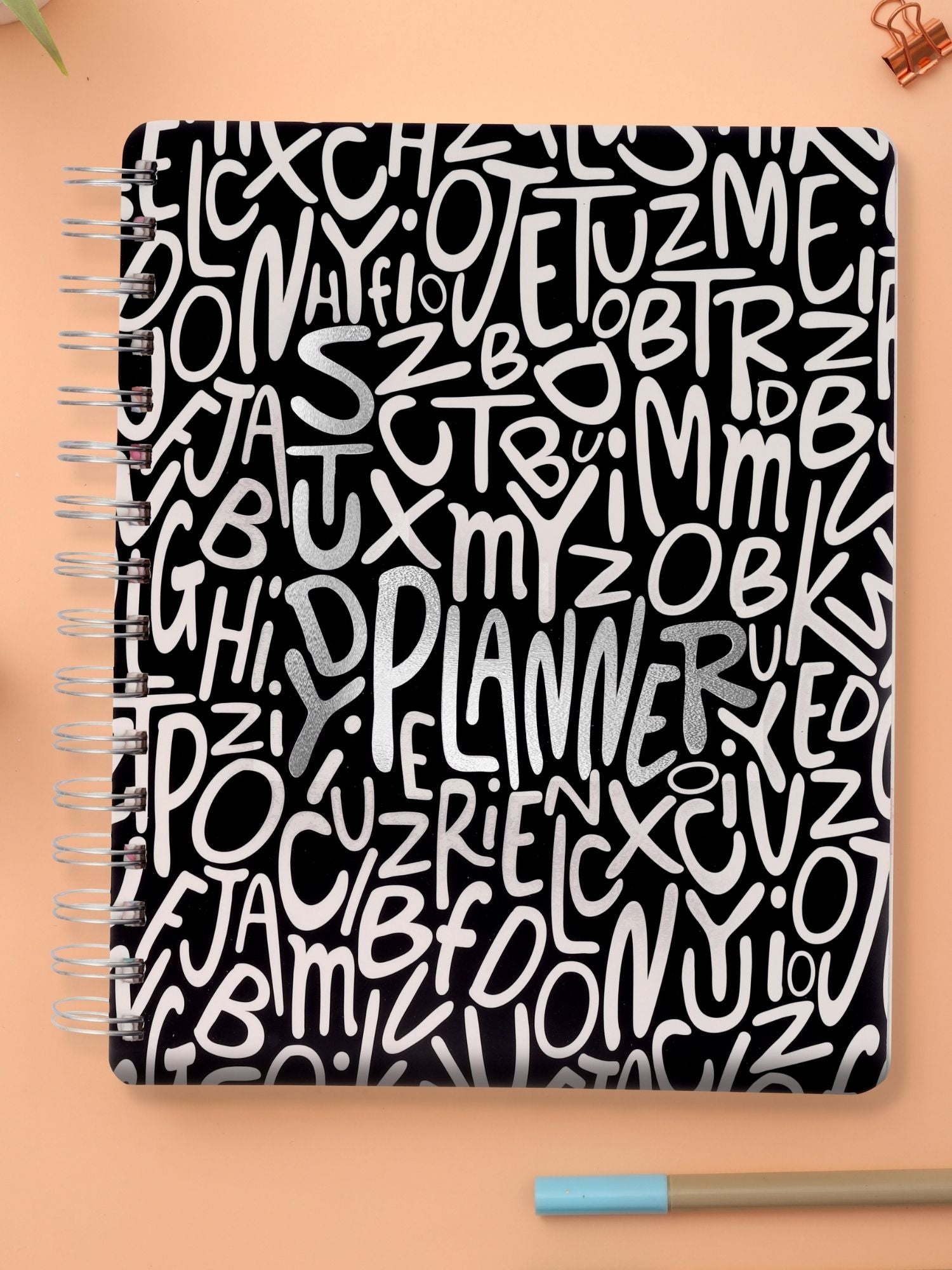 B5 Undated Study Planner - Word Jumble