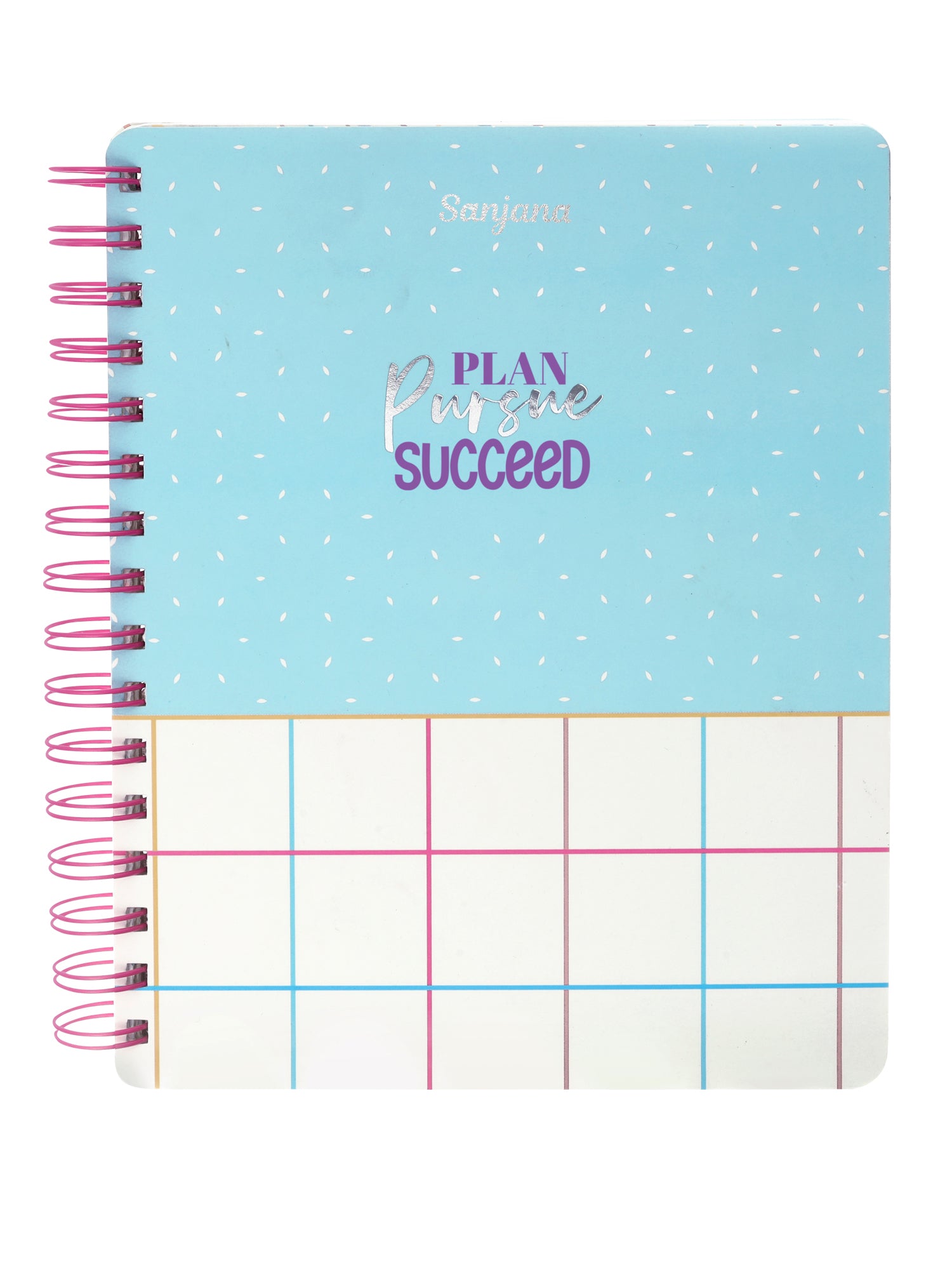 Personalized B5 Undated Study Planner - Aspire