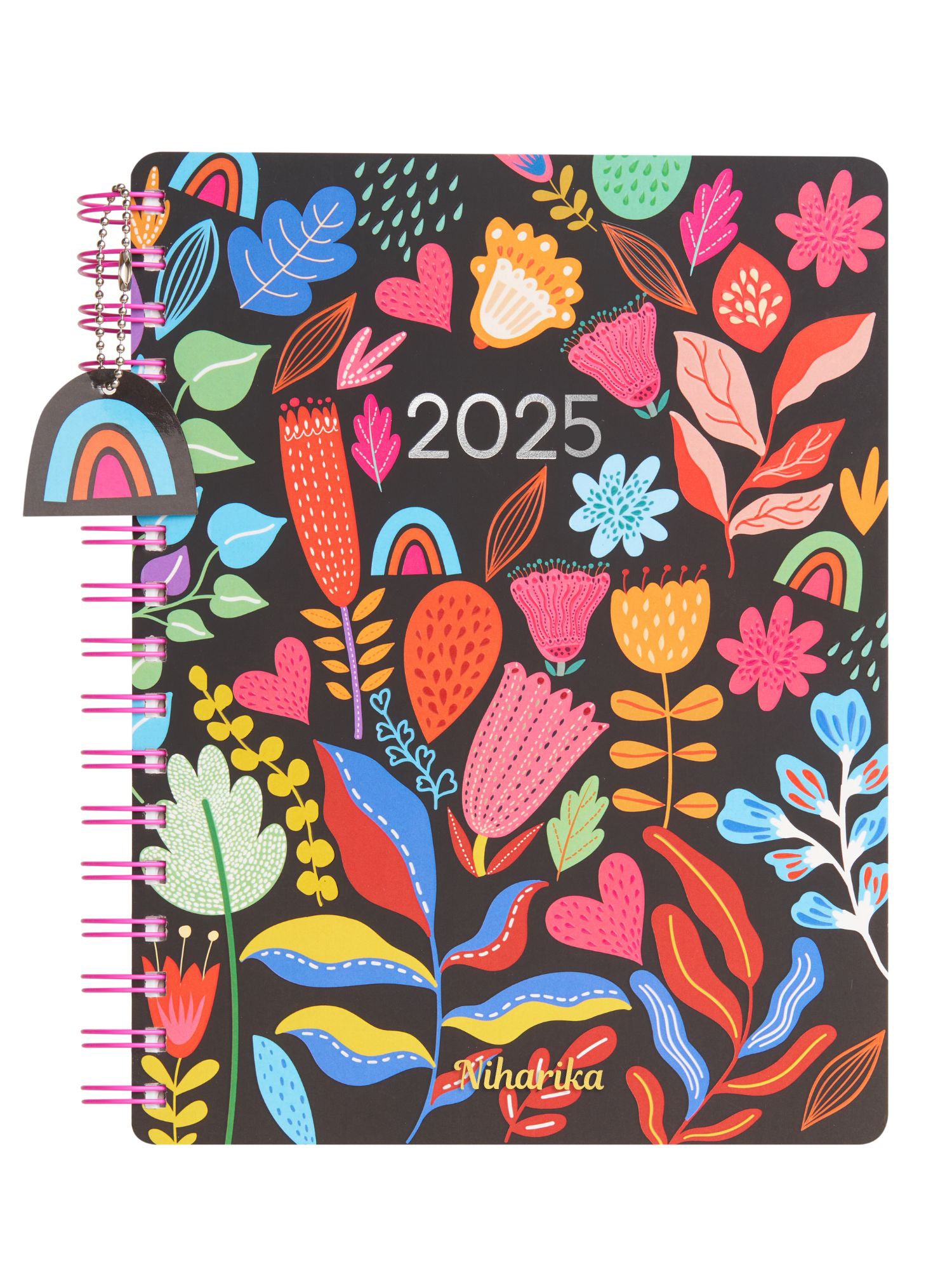 Personalized B5 Undated Yearly Planner Kit - Bright Garden