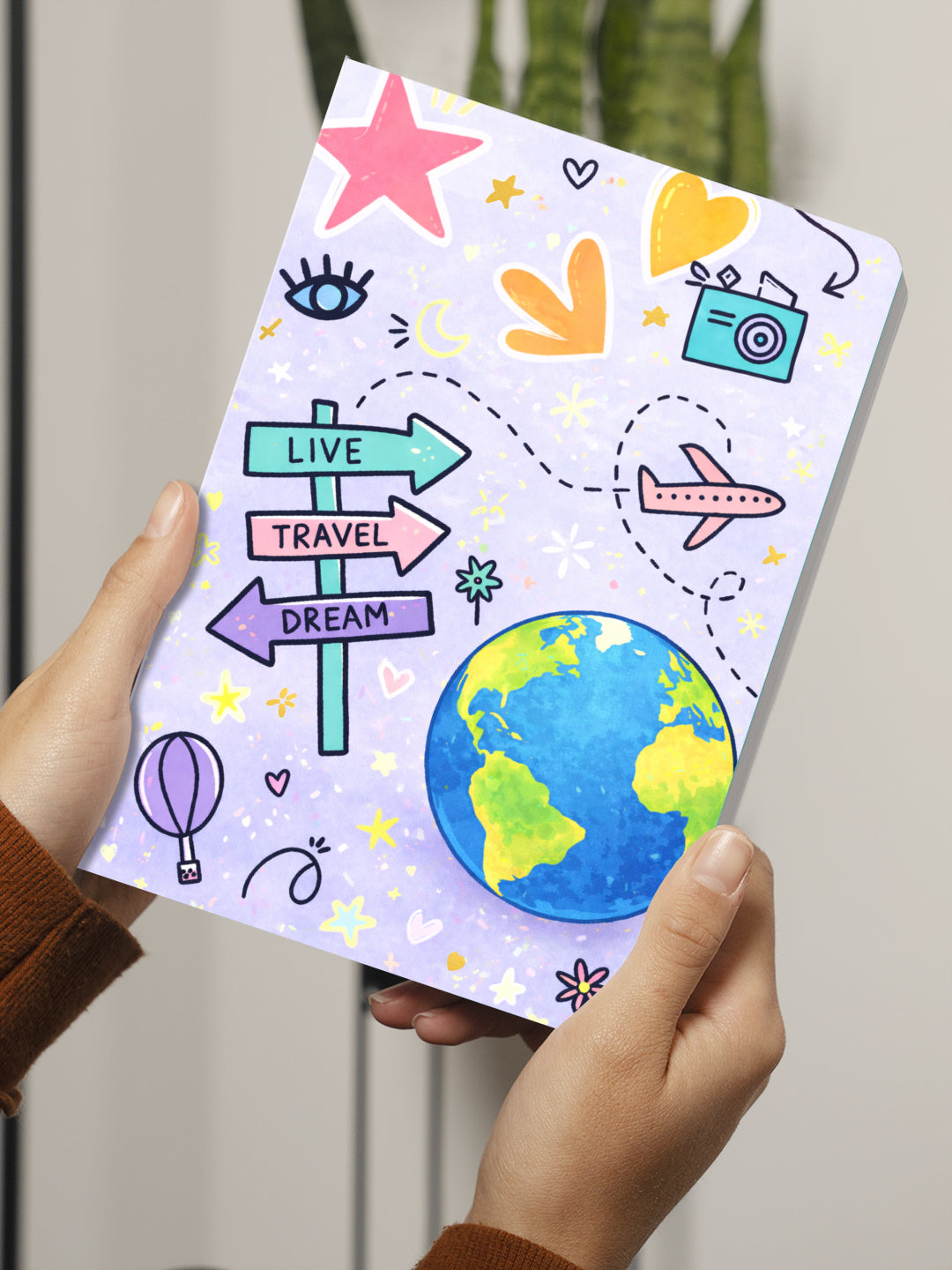 A5 Soft Cover Notebook-Daily Vibes 13