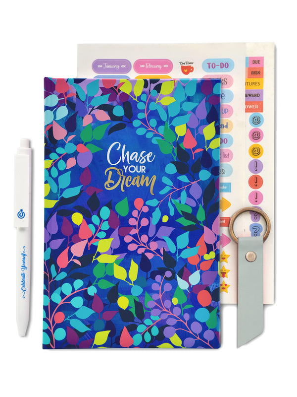 A5 Undated Planner Gift Set - Dream Chaser