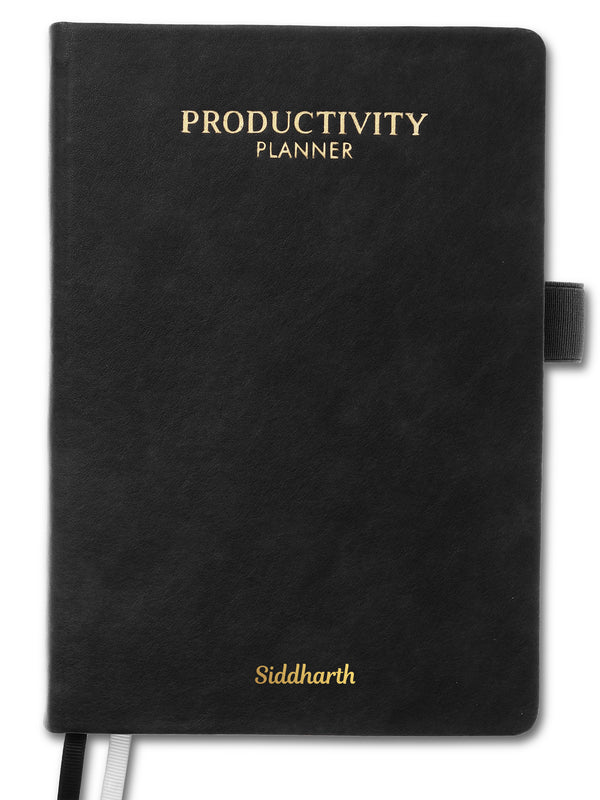 Personalized A5 Pro - Grey Productivity Planner