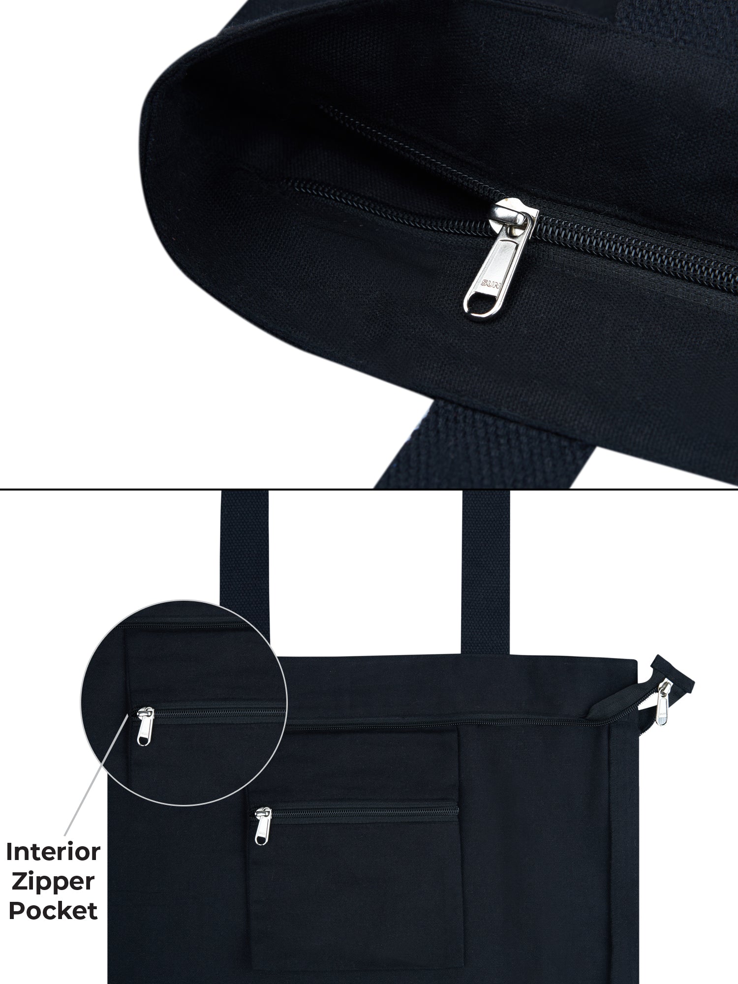 Premium Zipper Go Beyond Tote Bag