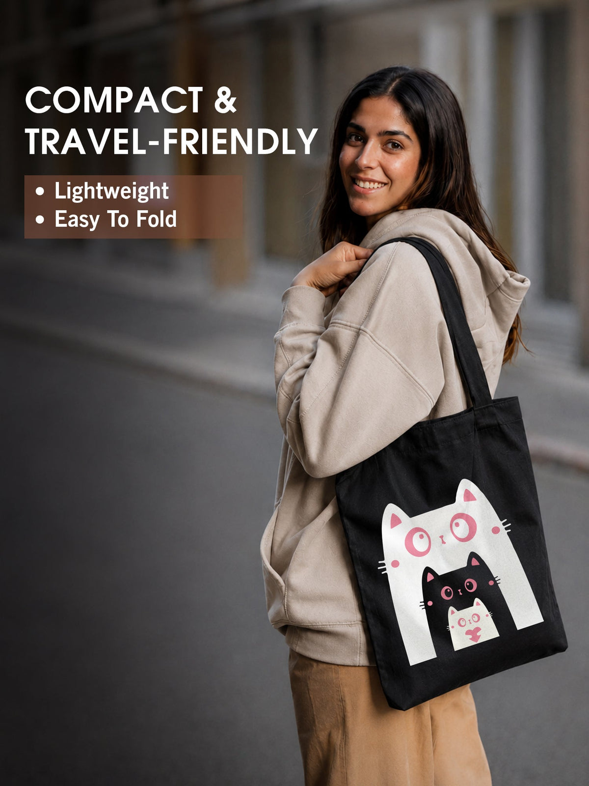 Cat Trio Tote Bag