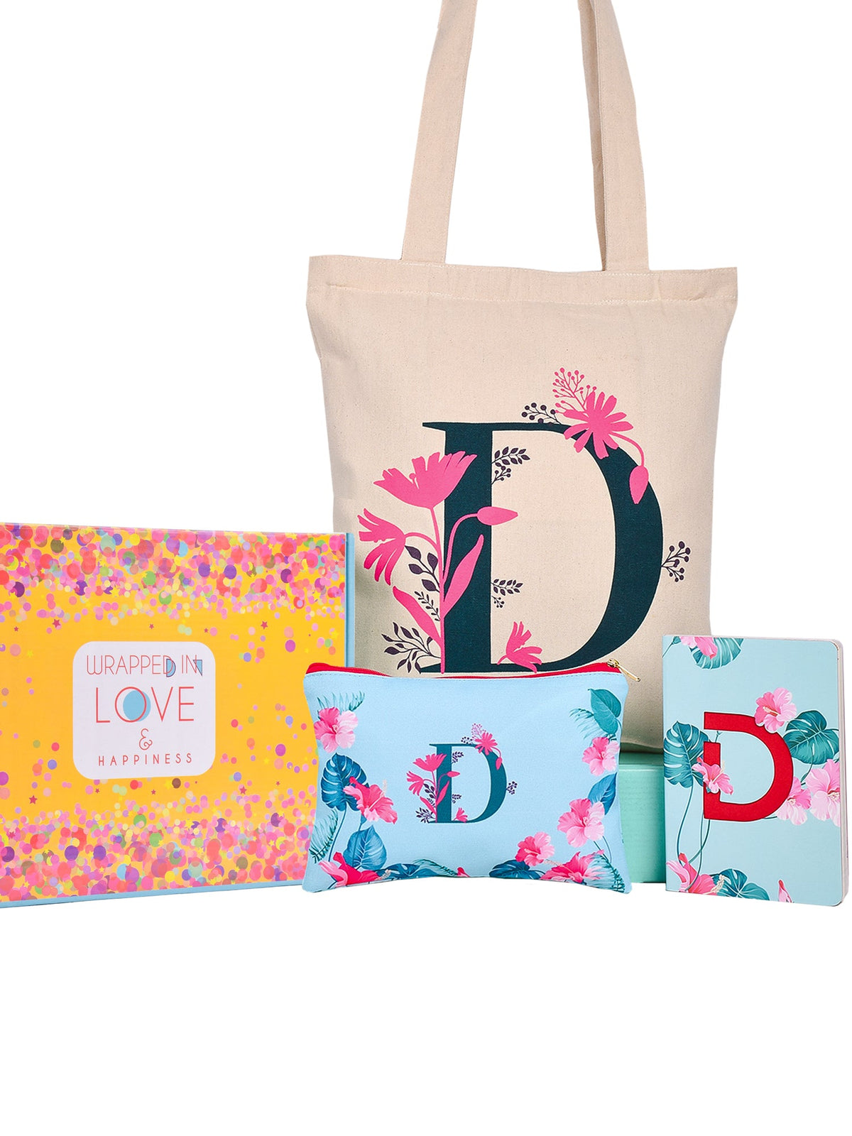 Initial D Monogram Gift Set