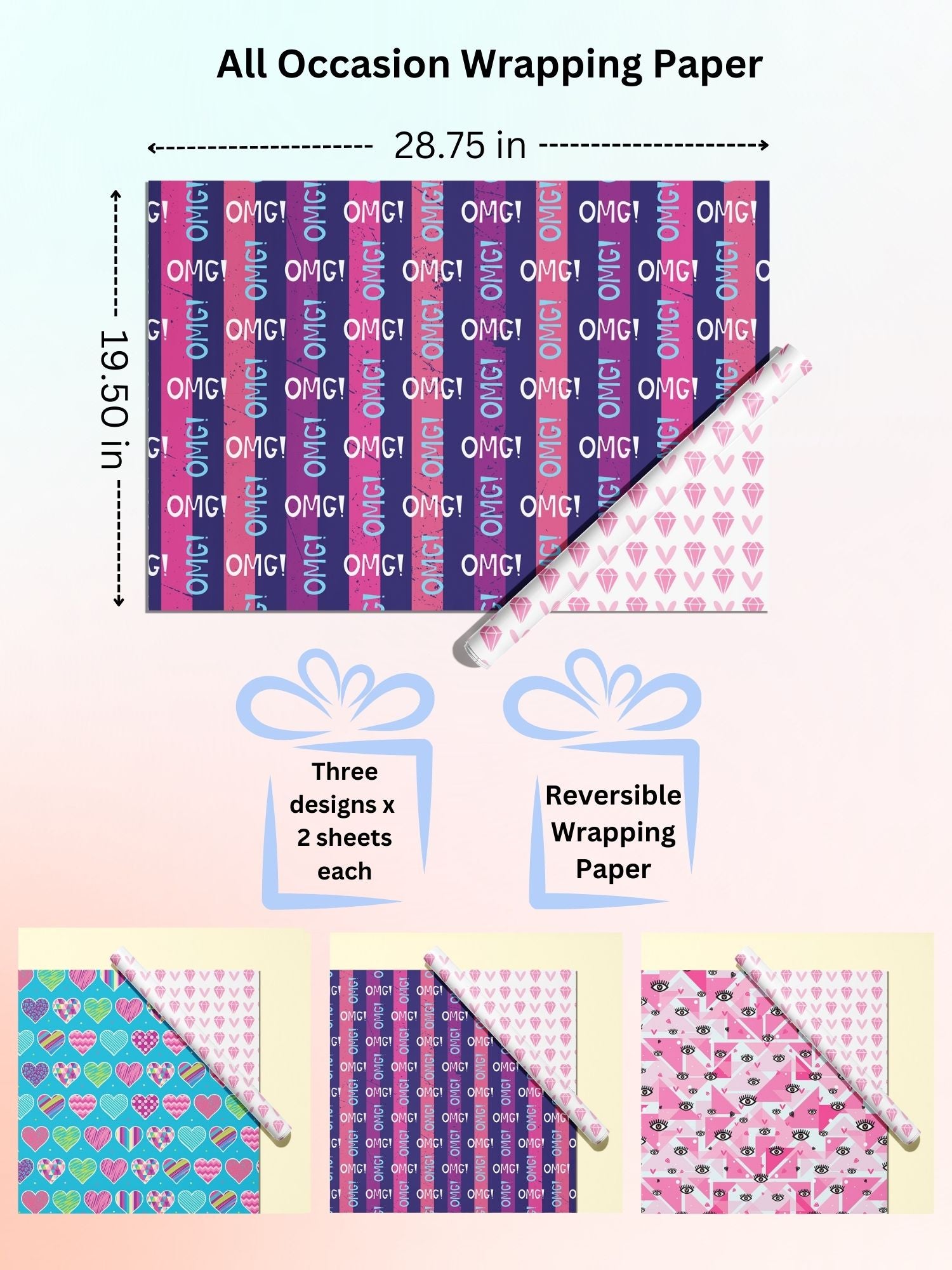 Premium Wrapping Paper for Gift Packing for all occasions - TeenTrend 4