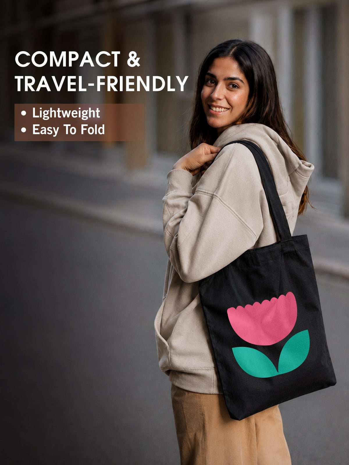 Urban Bloom Tote Bag