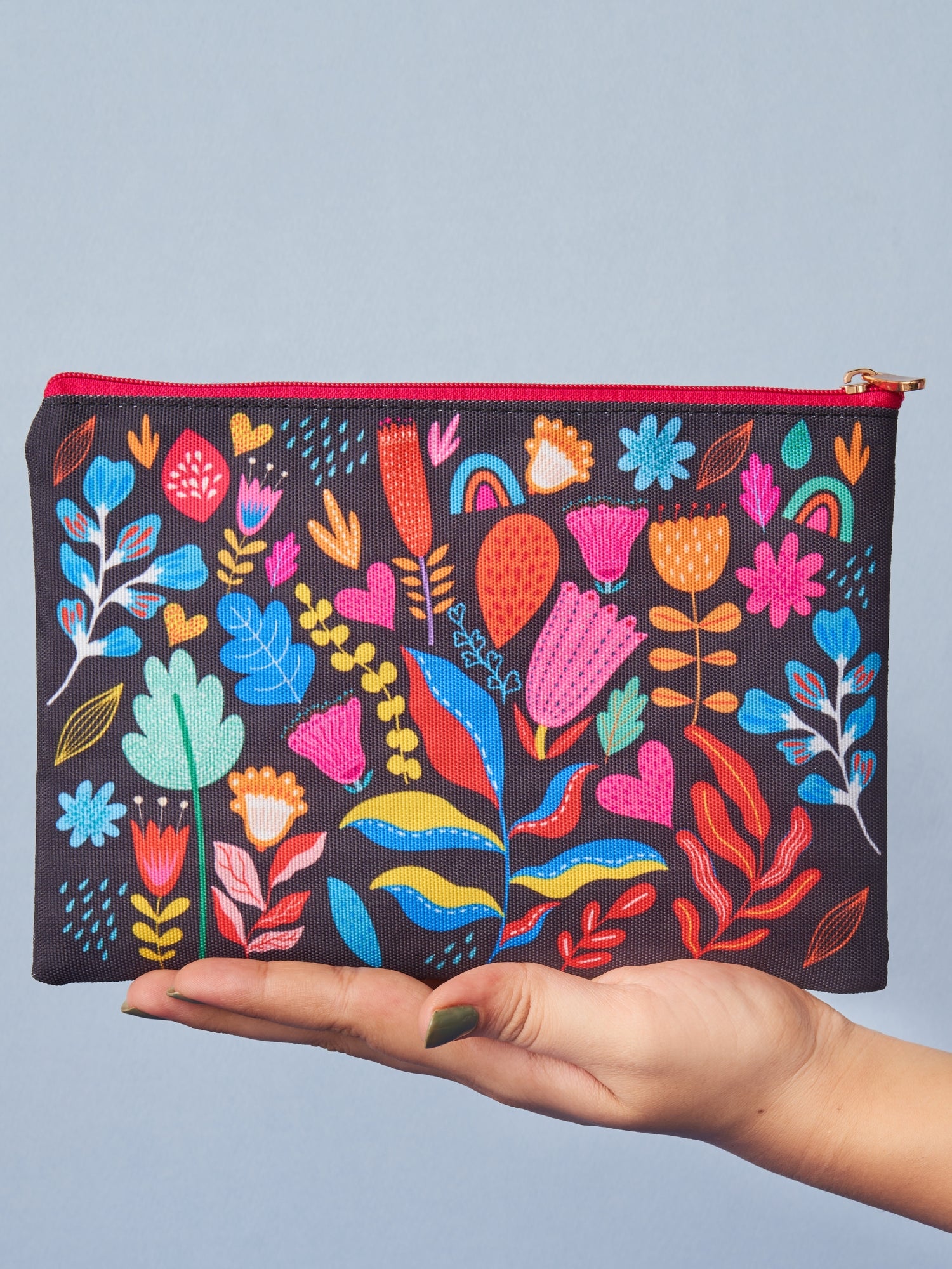 Vibrant Buds Pouch