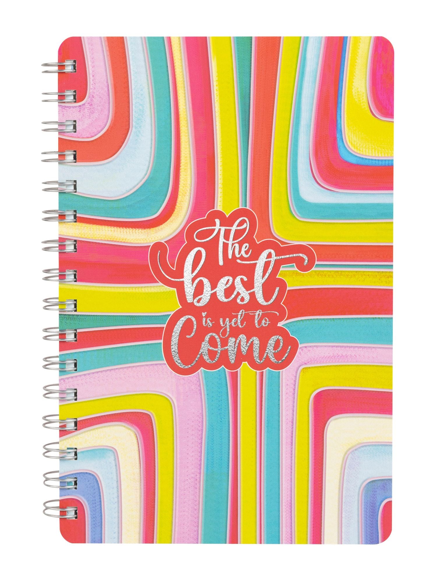 2025 A5 Undated Yearly Planner - Vibrant Ribbon