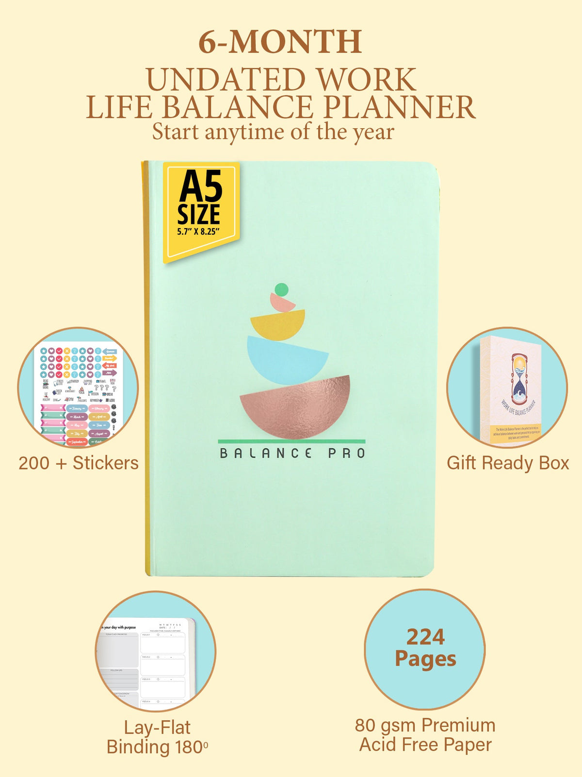 Balance Pro Work Life Balance Planner
