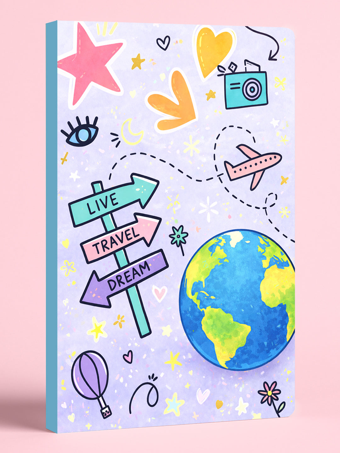 A5 Soft Cover Notebook-Daily Vibes 13
