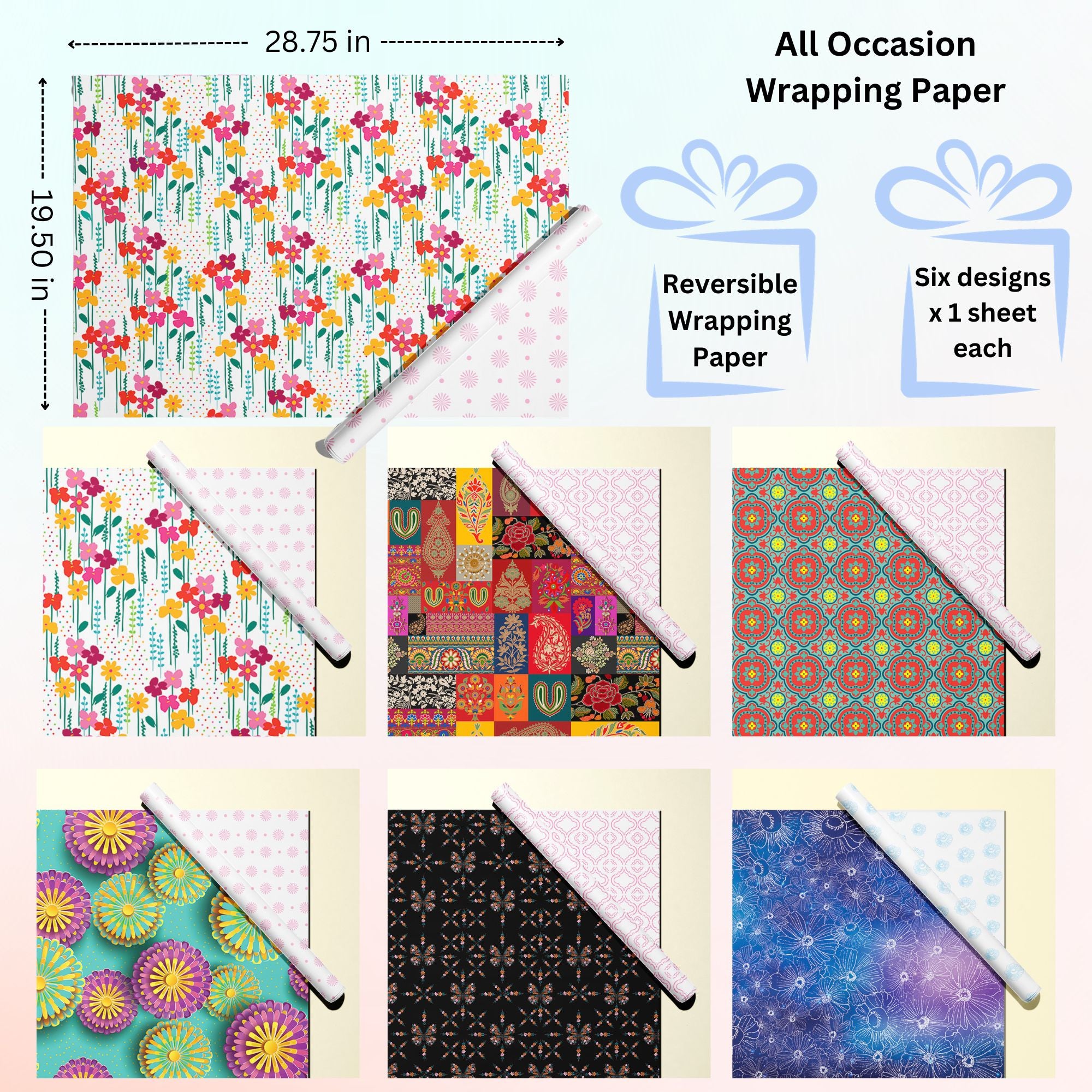 FloralFancy 6 Gift Wrapper