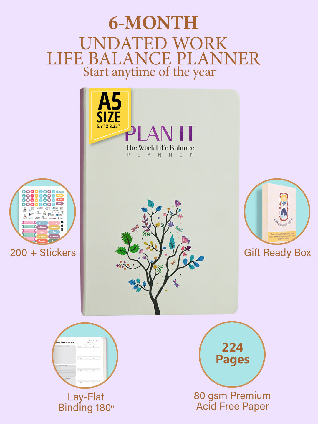 Plan It Work Life Balance Planner