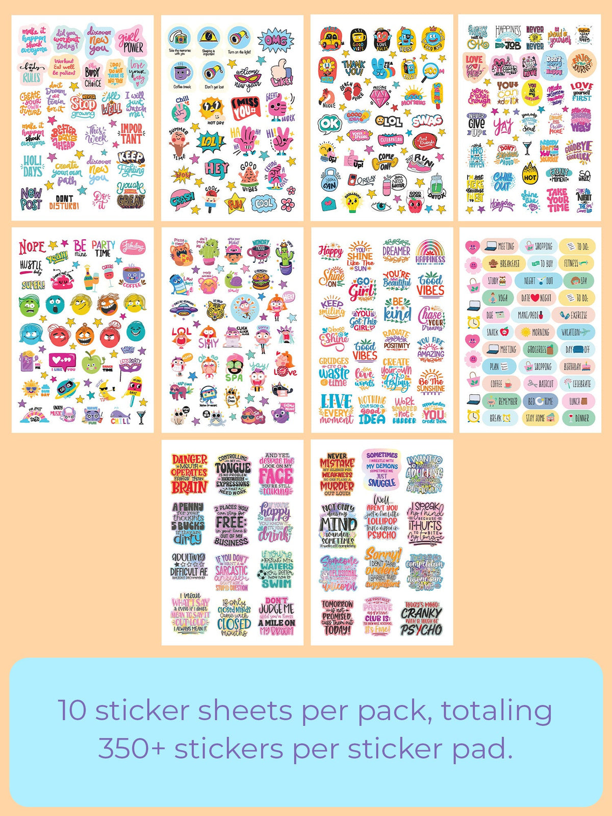 Quirky Sticker Book