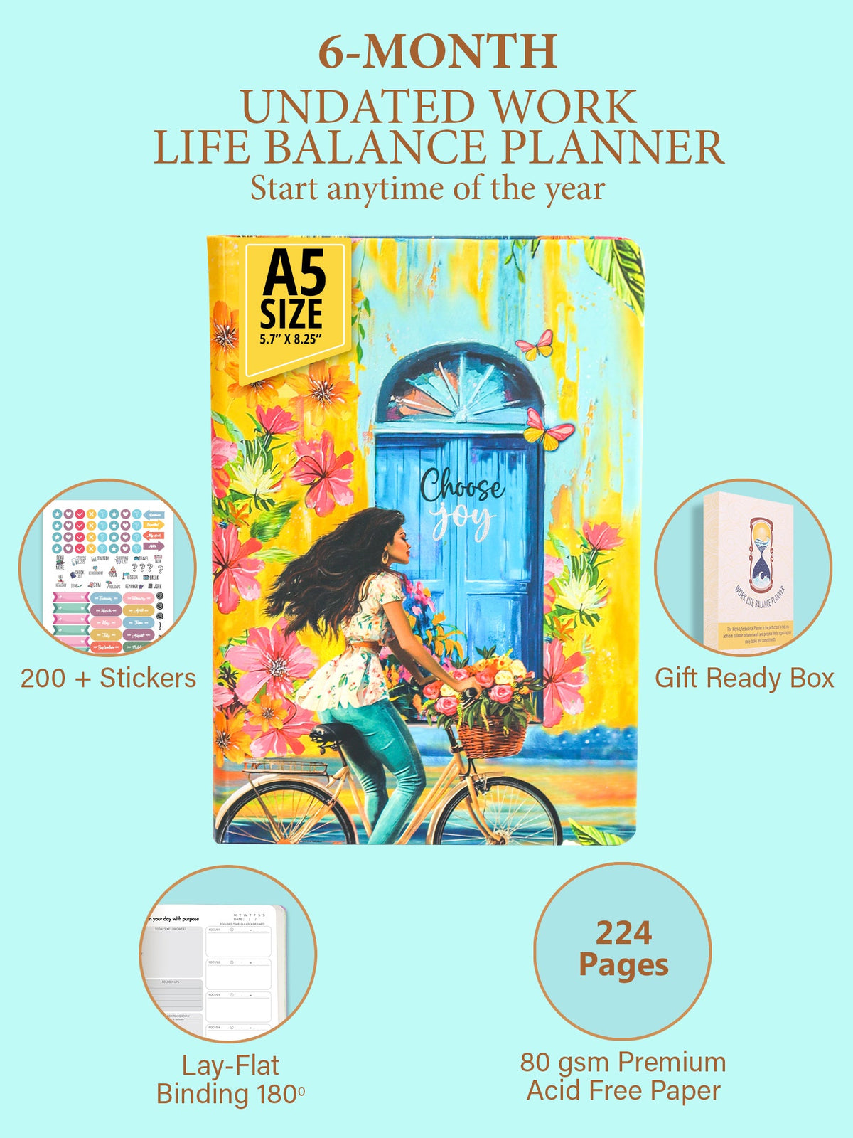 Riding Dreams Work Life Balance Planner