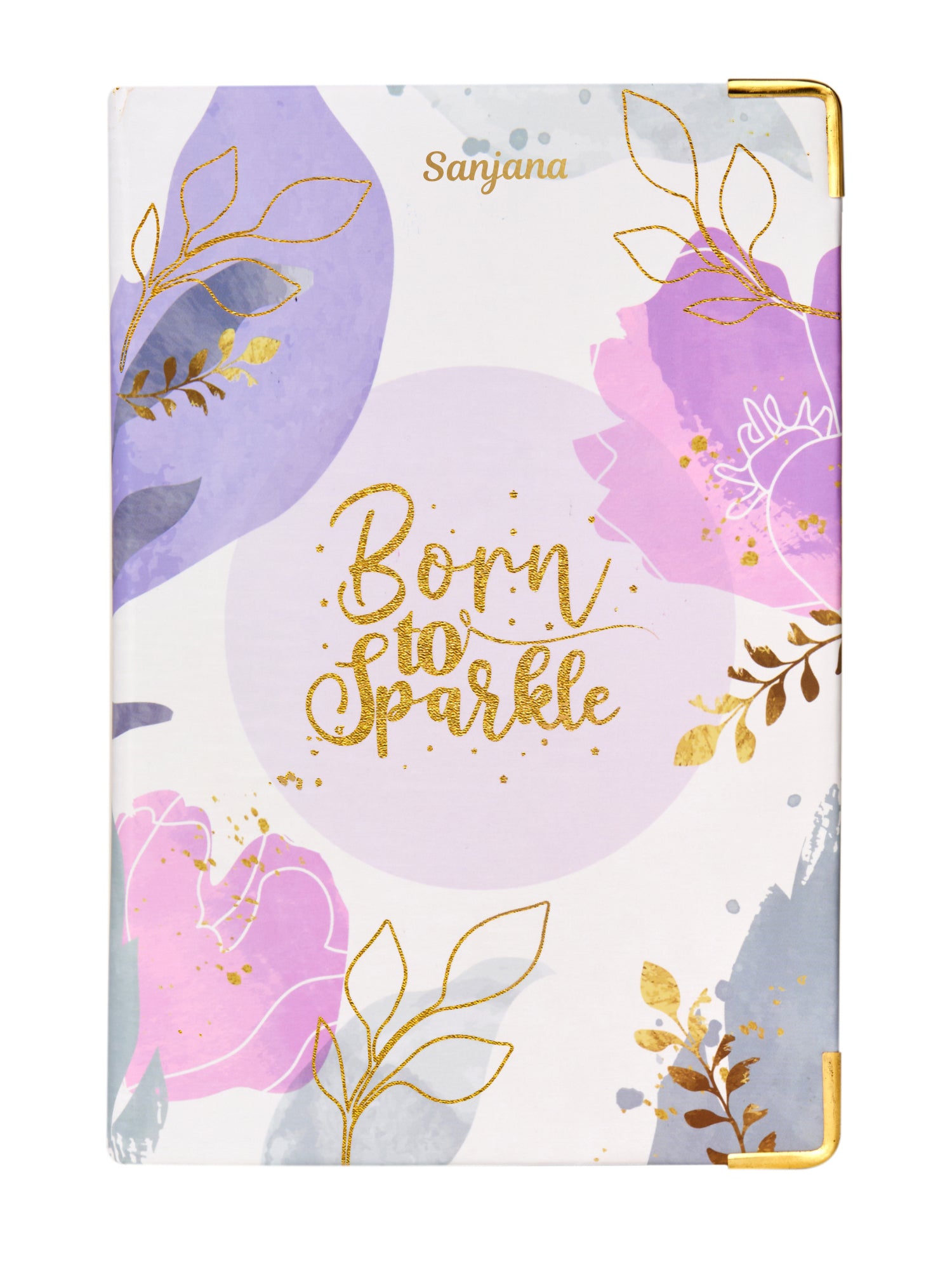 Personalized A5 Undated Notebook - Sparkle in Style