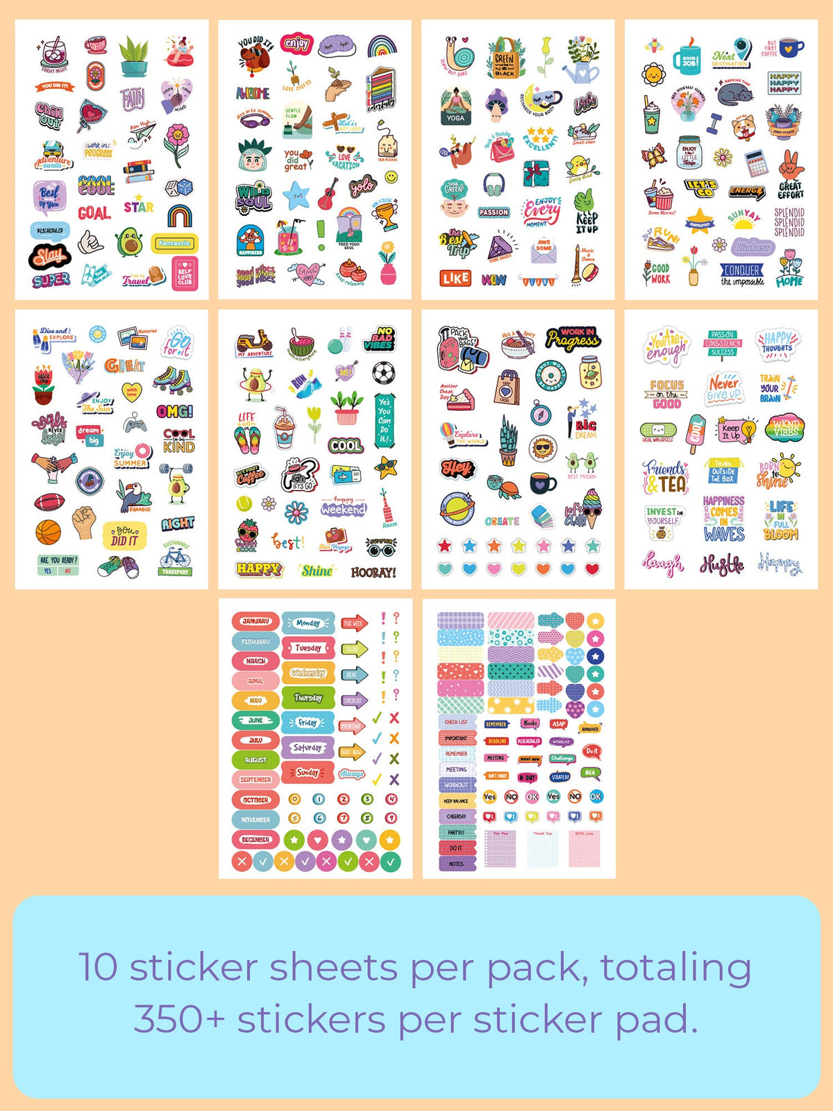Plan Ahead Sticker Book