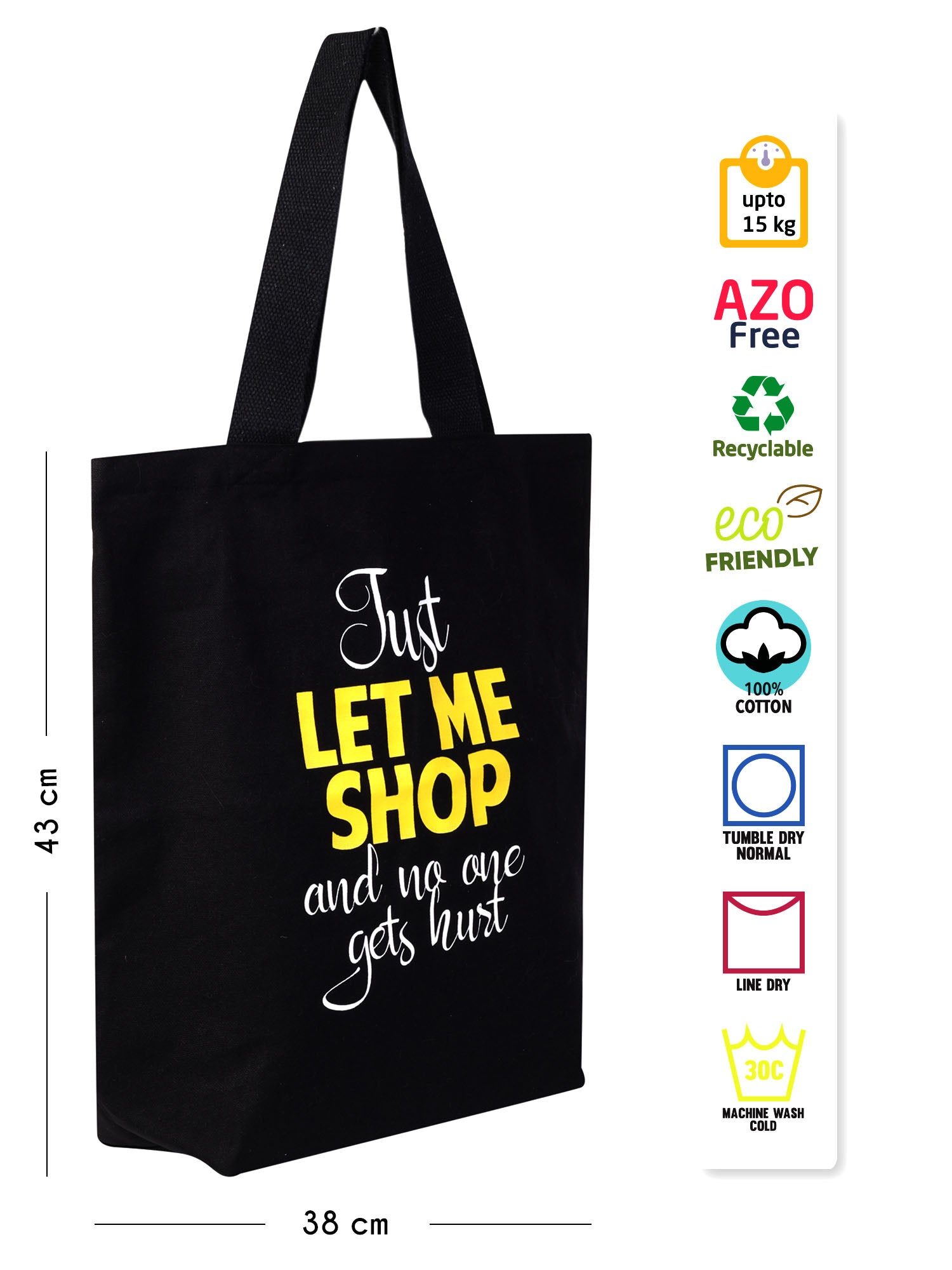 Let me shop Tote Bag
