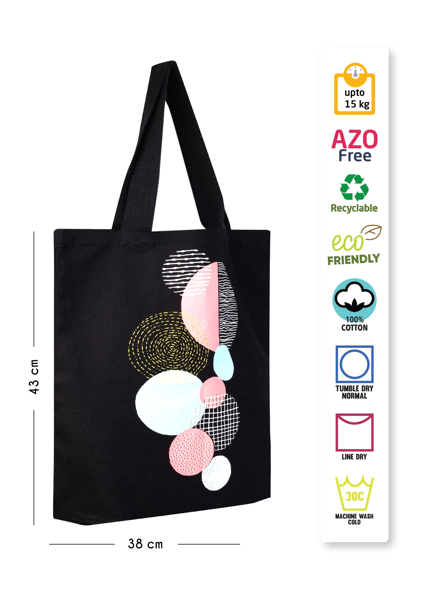 Abstract Sphere Tote Bag