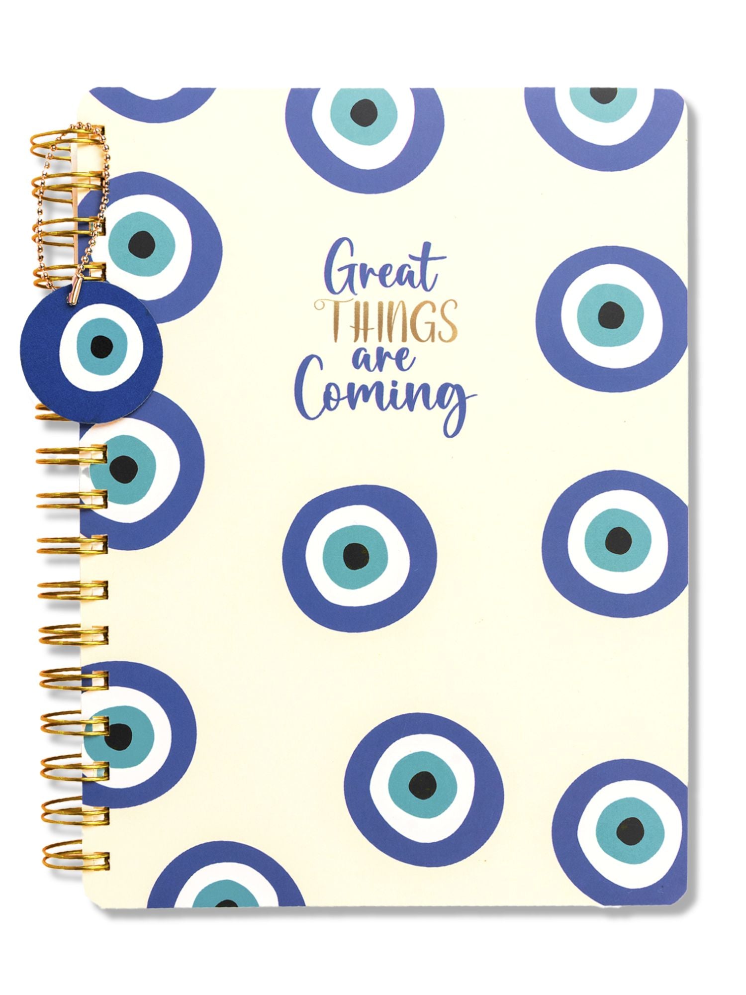 B5 Undated Yearly Planner Kit - Evil Eye Charm