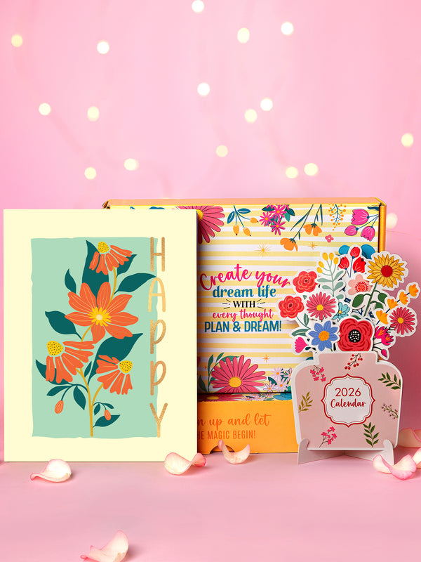B5 Dream Life Planner - Happy Flora