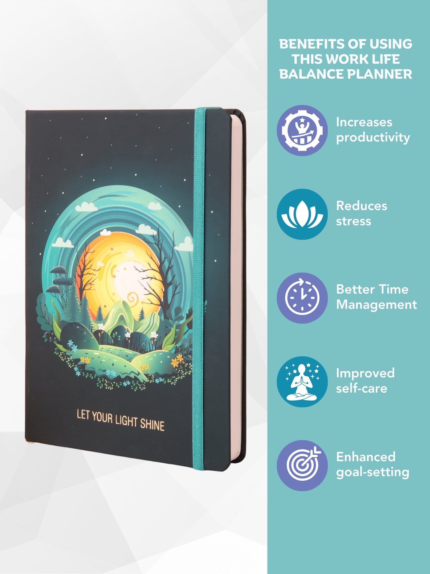 Shinning Light Work Life Balance Planner