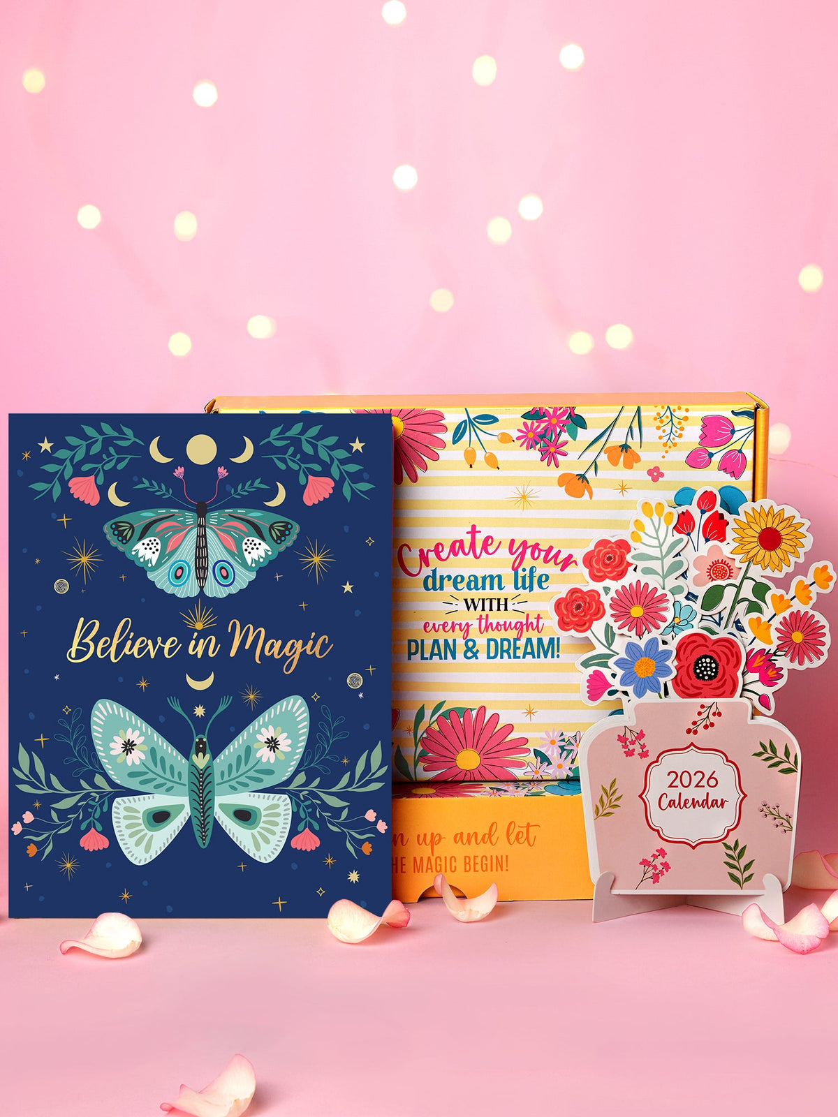 B5 Dream Life Undated Yearly Planner - Wing Spell