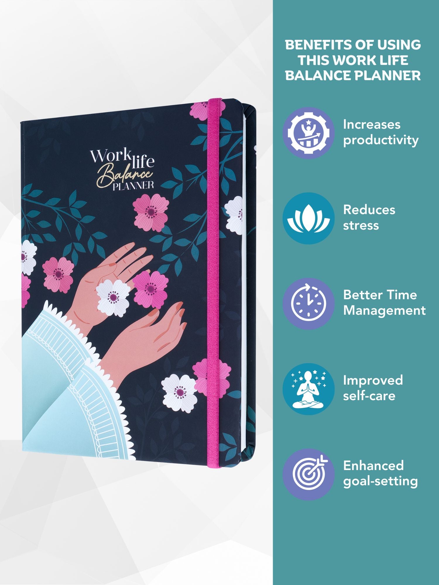 Bloomed Touch Work Life Balance Planner