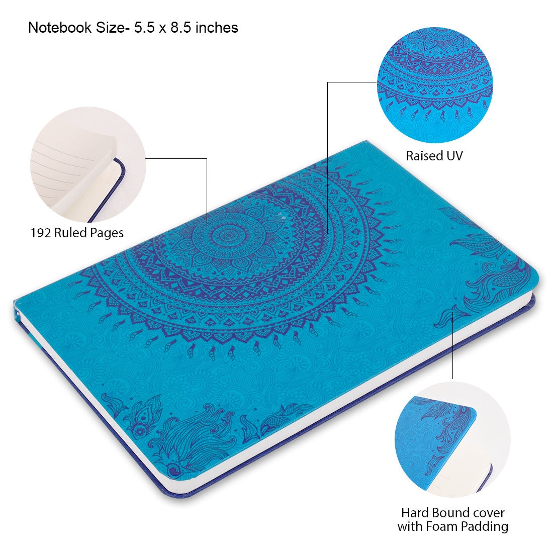 Undated A5 Notebook - Motif