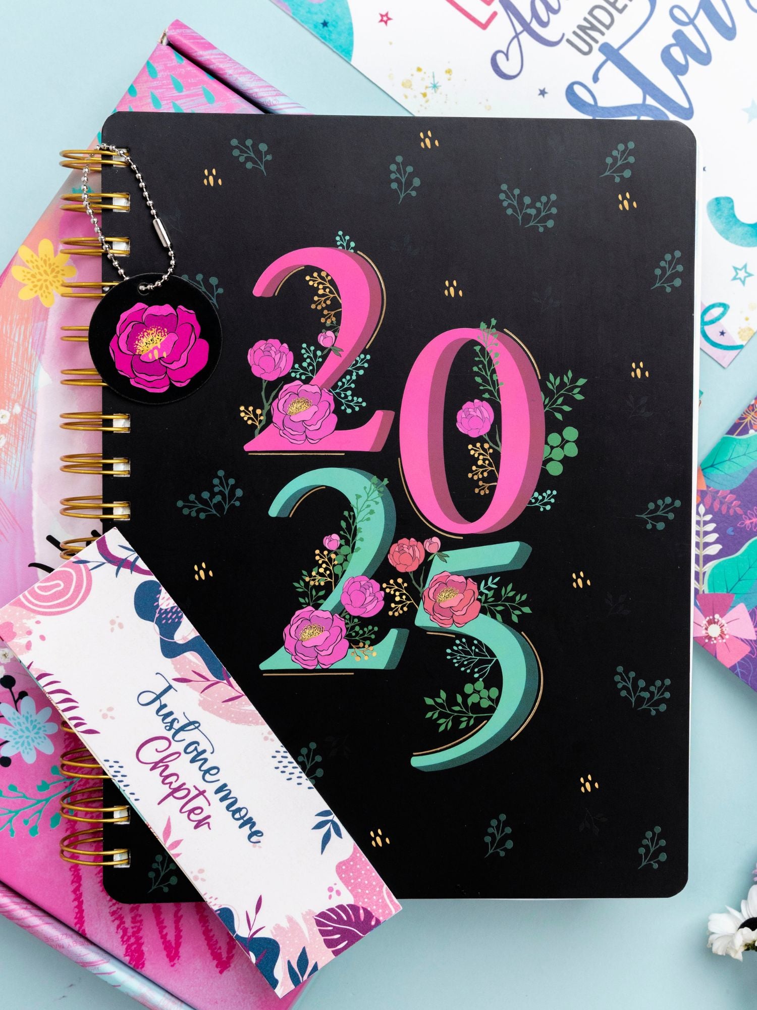 B5 Undated Yearly Planner Kit - 2025 Blooms