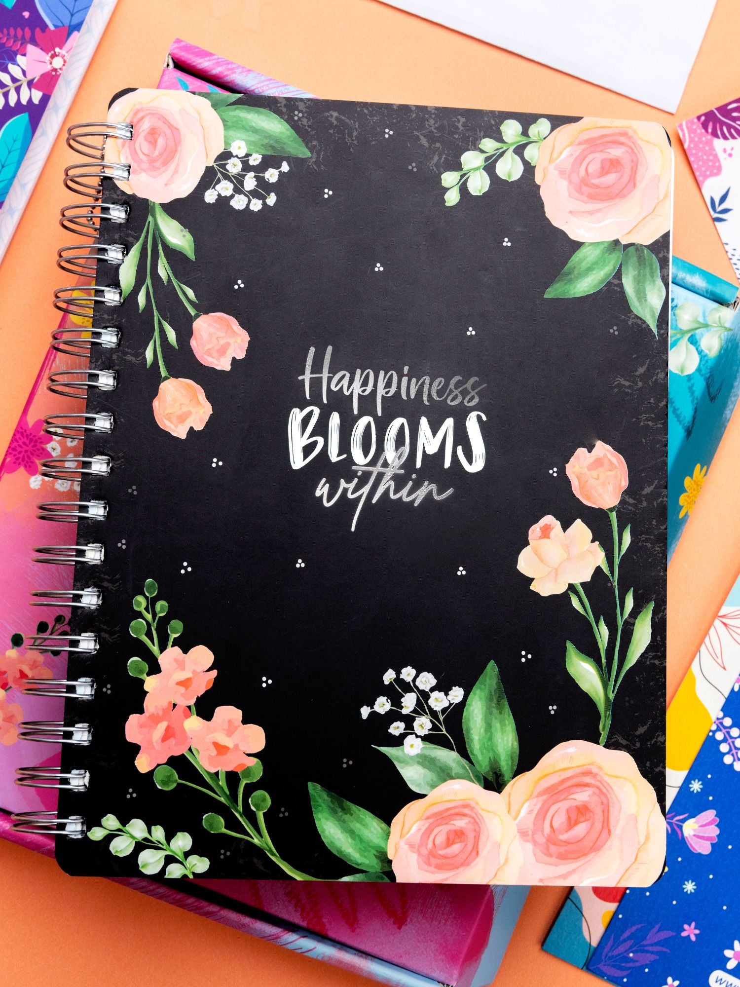 B5 Undated Yearly Planner Kit - Blushing Blossom