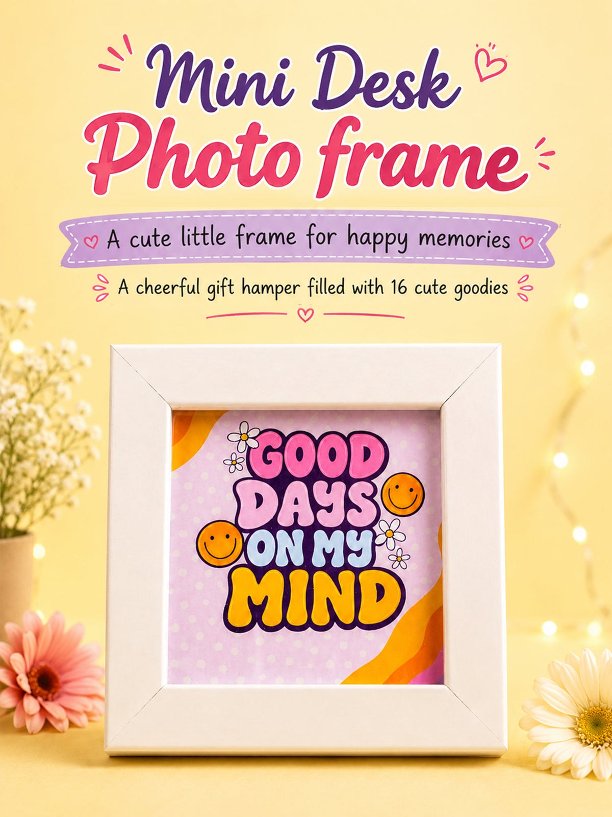 Dreamy Desk Gift Hamper | Gift for girls with 16 Cute Goodies