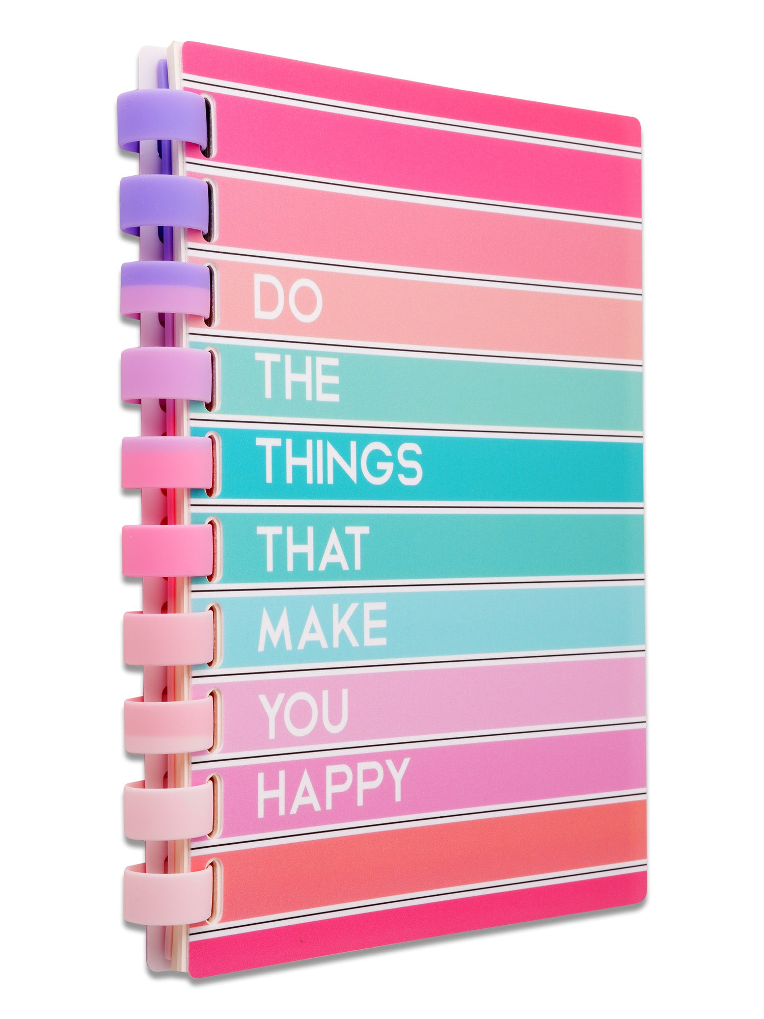 A5 Refillable Soft Wiro Notebook - Joyful Things