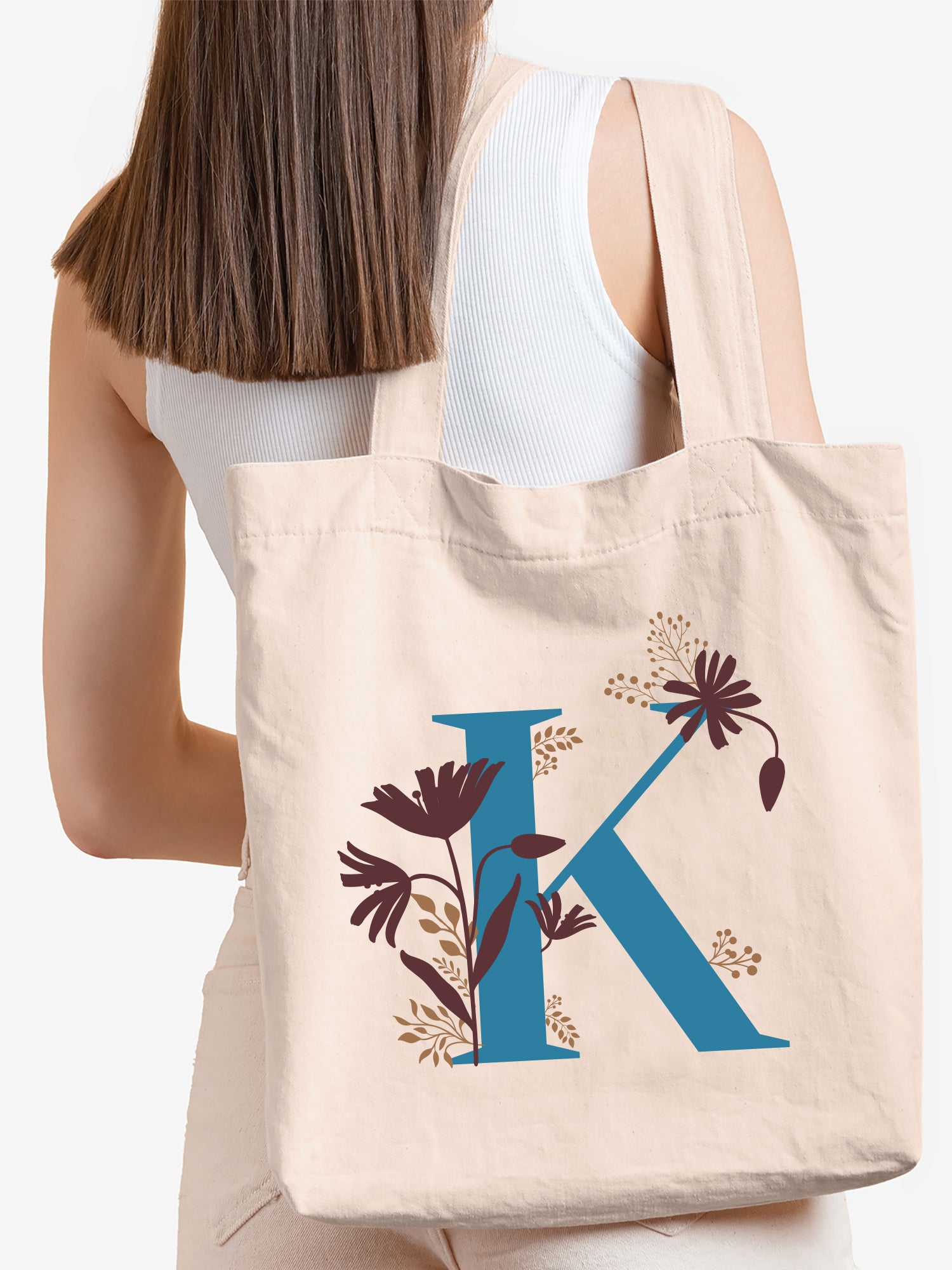 Initial K Monogram Gift Set