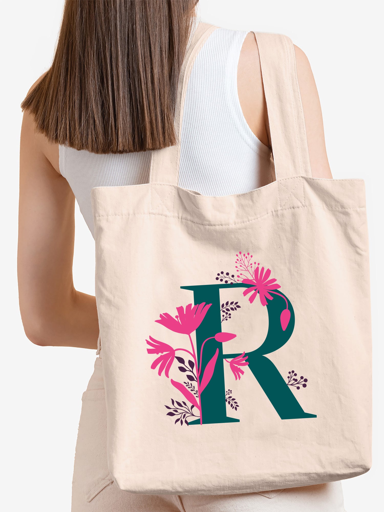 Initial R Monogram Gift Set