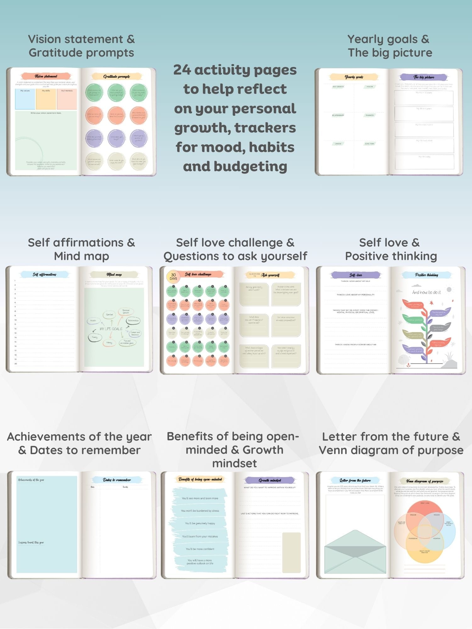 Balance Bloom Work Life Balance Planner