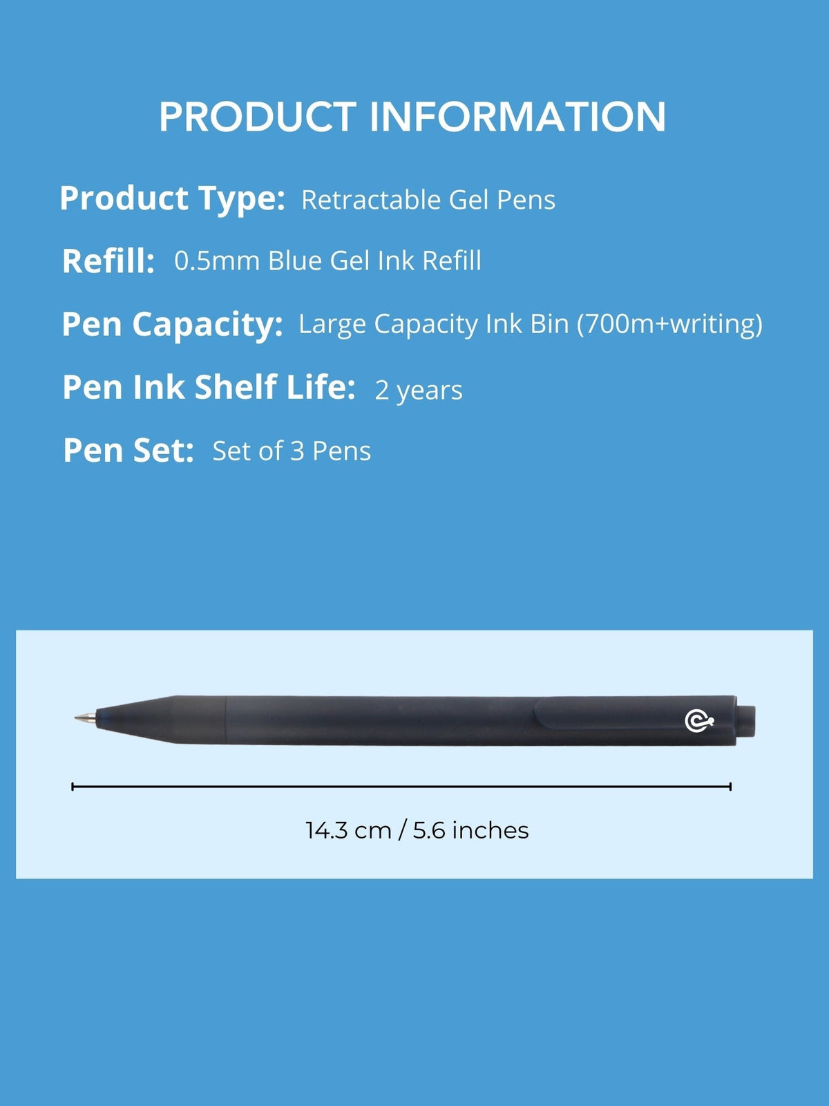 A5 Soft Spiral Bound Notebook with Pen (Orange) - Radiant Joy