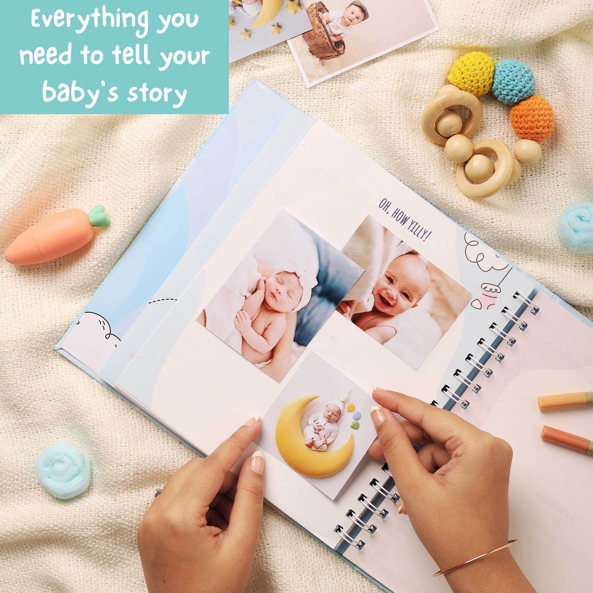 Joyful Moments Baby Record Book
