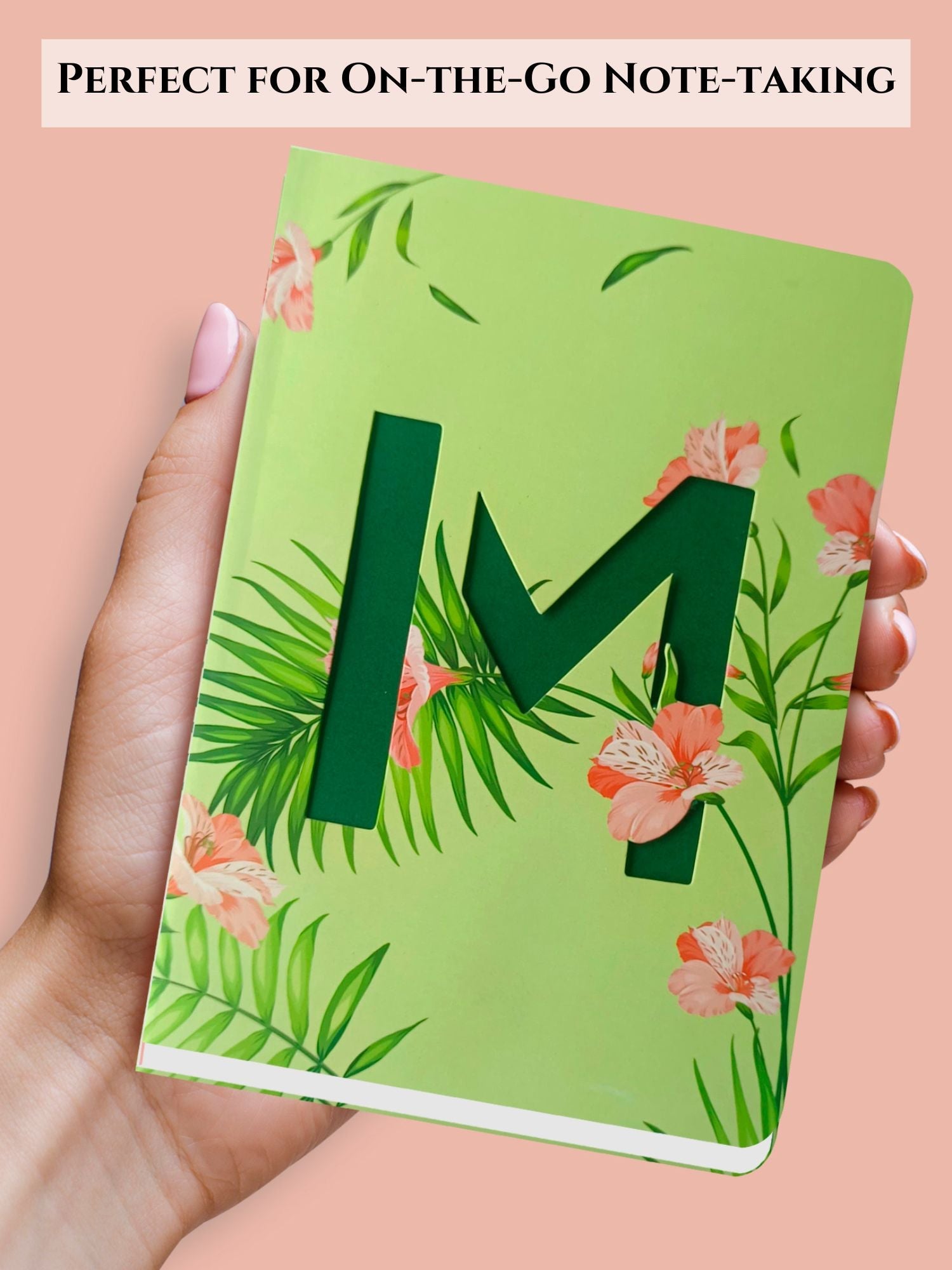 Initial M - Floral