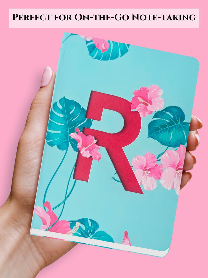 Note Cards Initial R Initial R - Floral – DoodleCollection Store