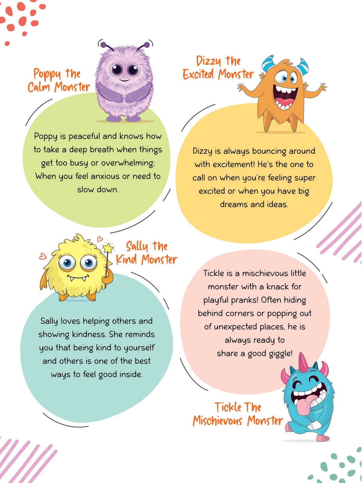 Kids Journal - Moody Monsters