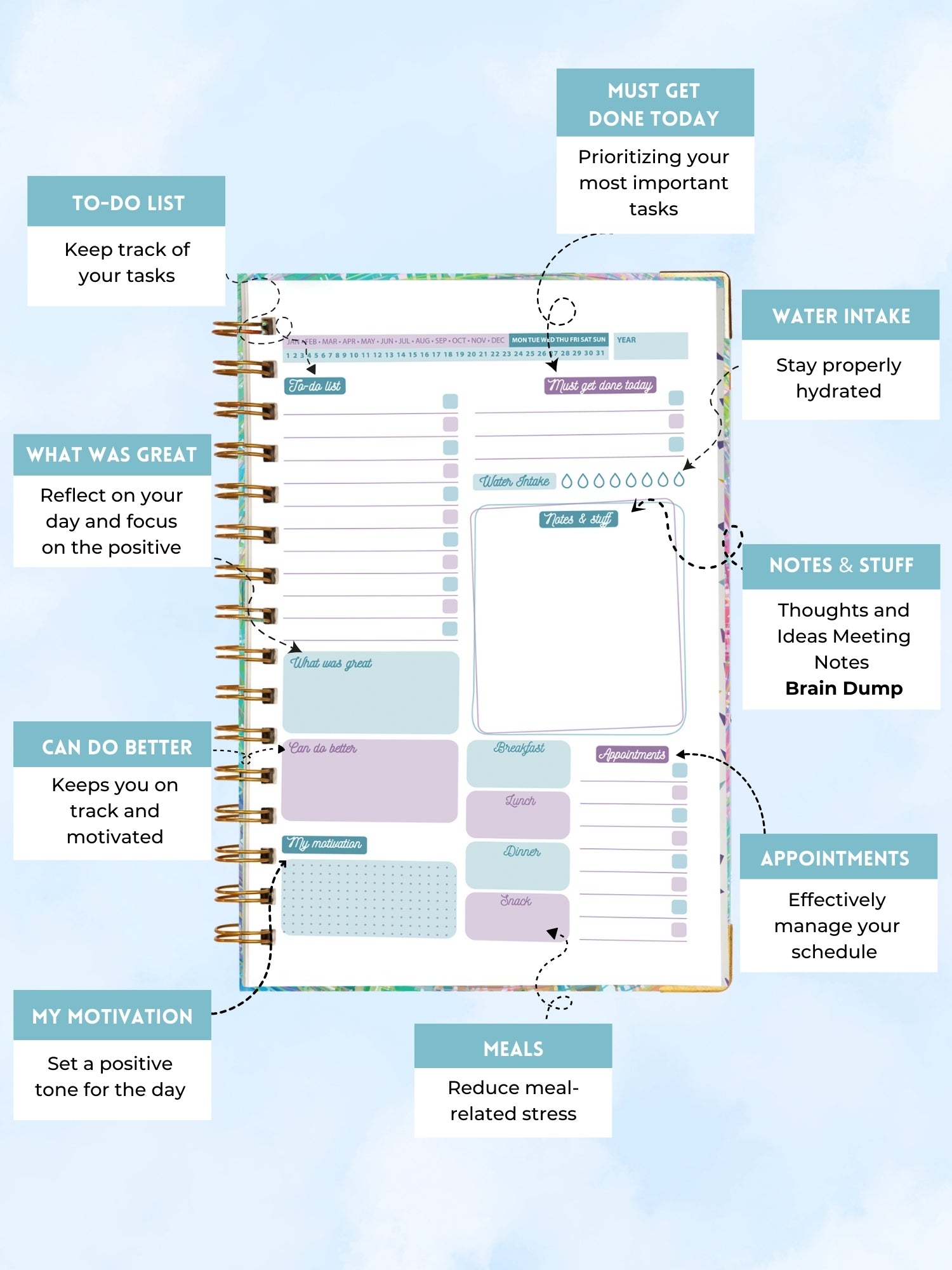 Path To Progress Daily Planner