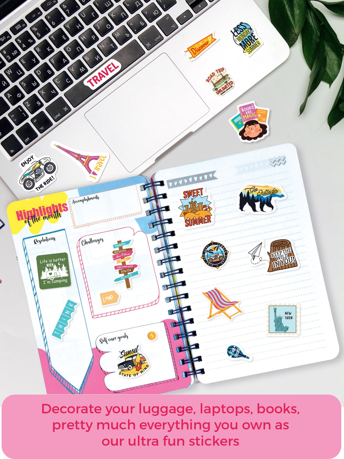 Tales of Travel Sticker Book