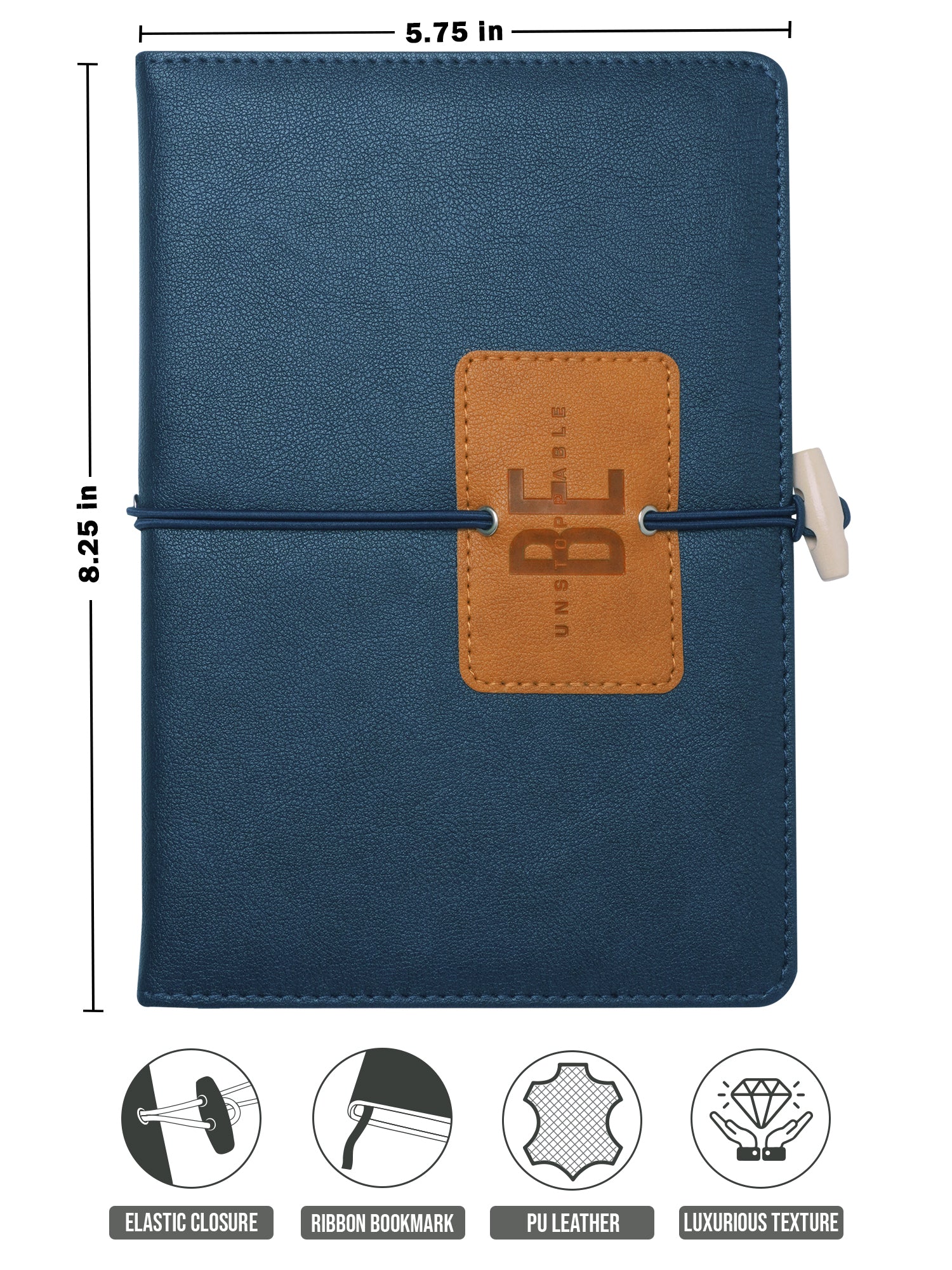 Doodle A5 Premium Executive Notebook - Pro Elite 1 (Blue)