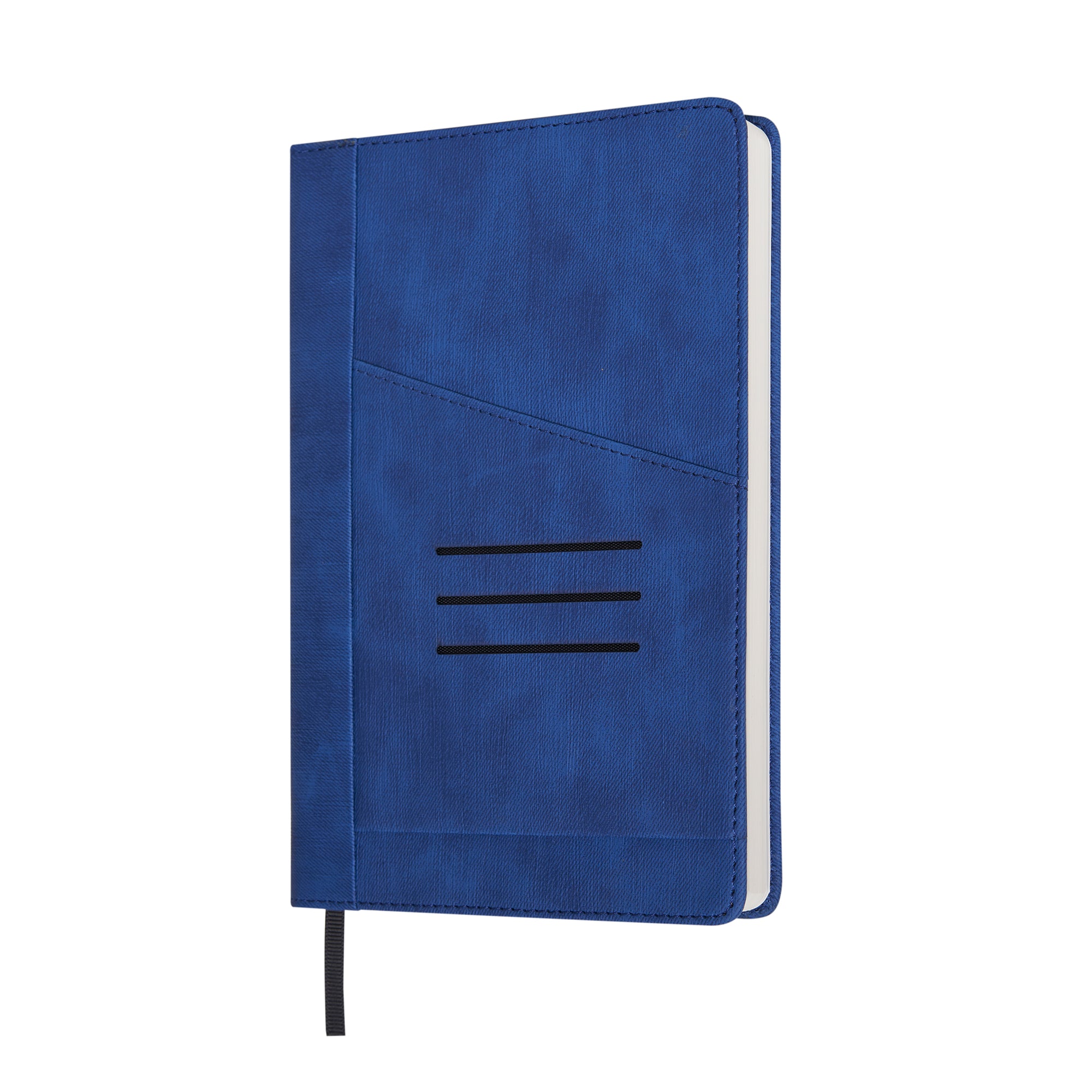 Personalized Graham A5 Hard Bound Executive Notebook - Blue
