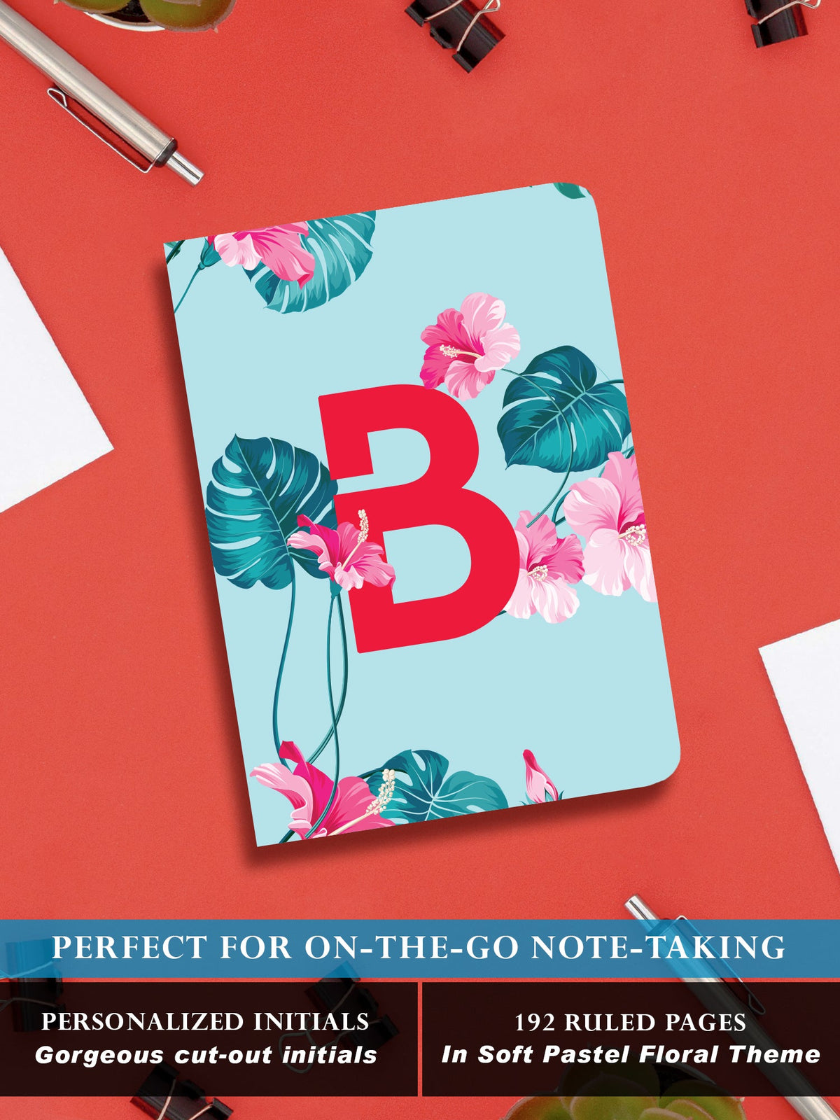 Initial B Monogram Gift Set